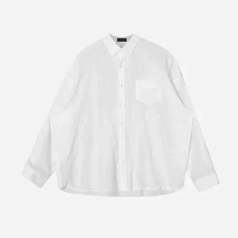 Over Size Linen Shirt