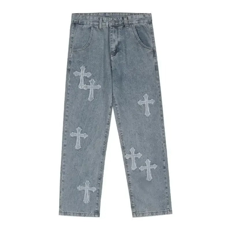 Cross Patch Jeans